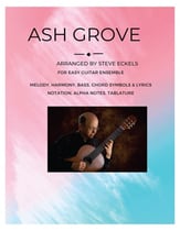 Ash Grove Guitar and Fretted sheet music cover
